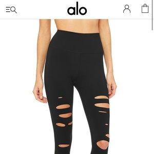 ALO Ripped Leggings